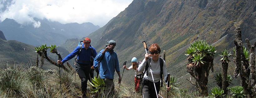 Volcano mountain Climbing, Mountaineering Uganda
