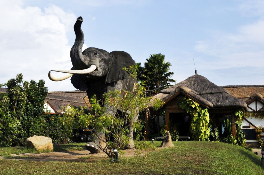 Primate lodge Kibale National Park